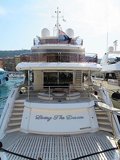 Living The Dream yacht in Nice