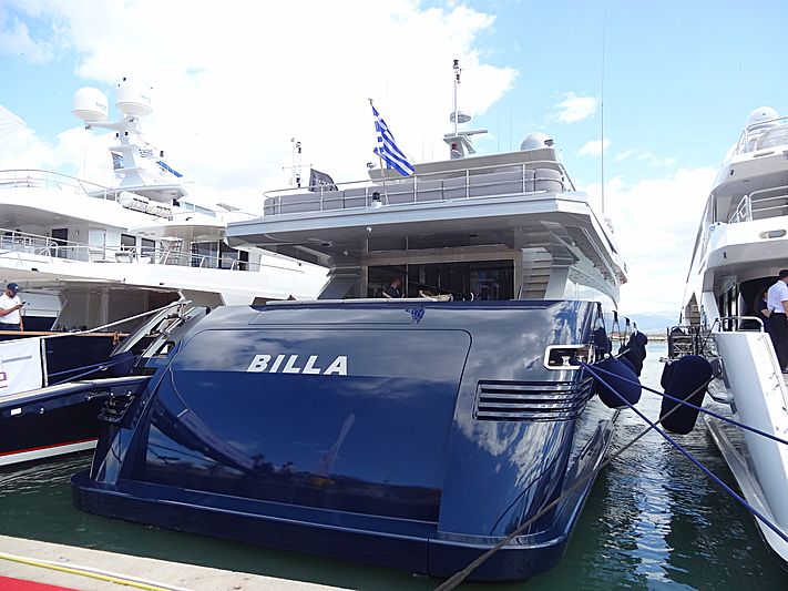 Billa yacht in Nafplion