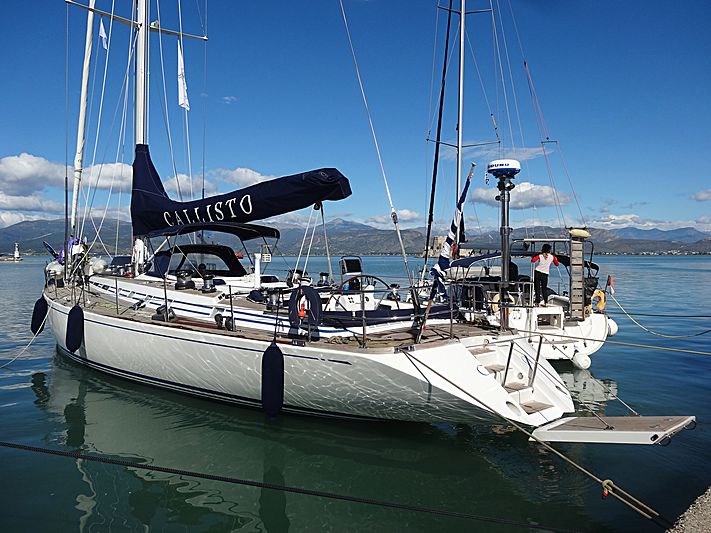 Callisto yacht in Nafplion