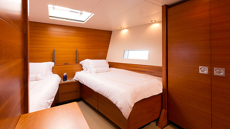 Wally Love yacht stateroom