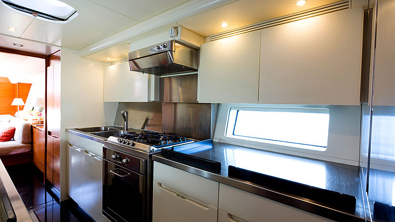 Wally Love yacht galley