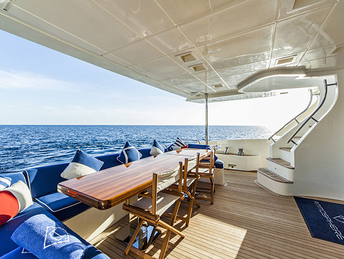 Atmosphere yacht aft deck