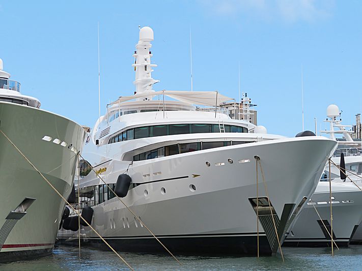 Lady Christine yacht in Barcelona