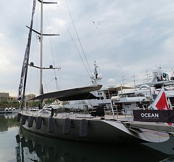 A Sulana yacht in Barcelona