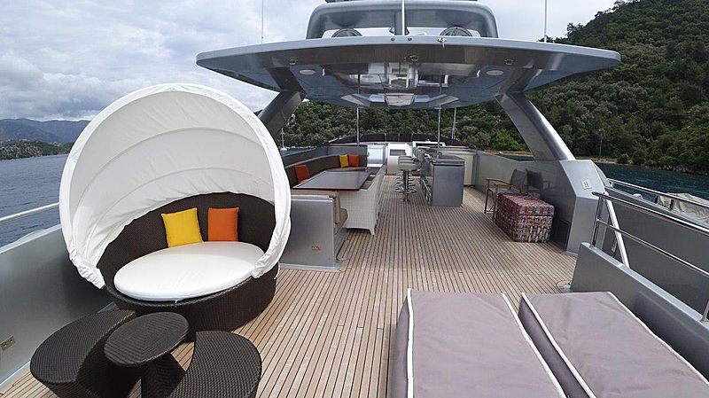 Meya Meya Yacht Sun Deck