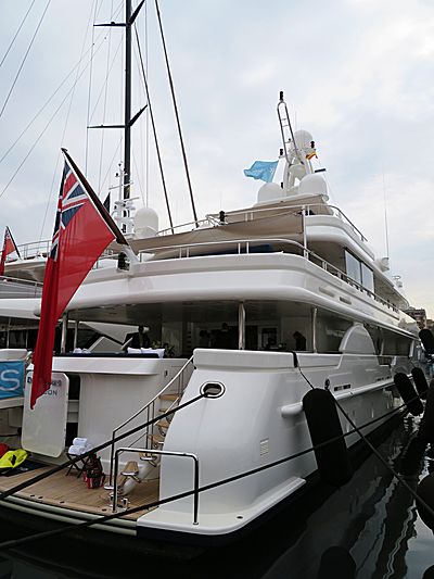 Deja Too yacht in Barcelona