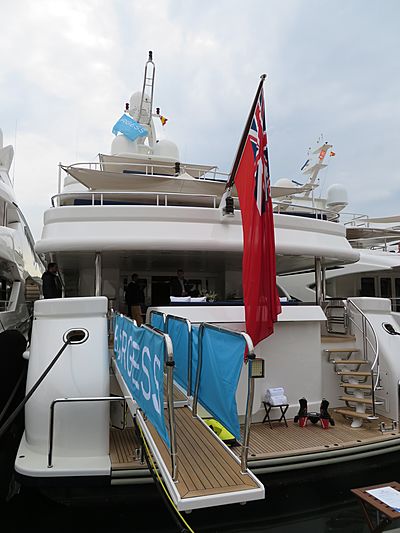 Deja Too yacht in Barcelona