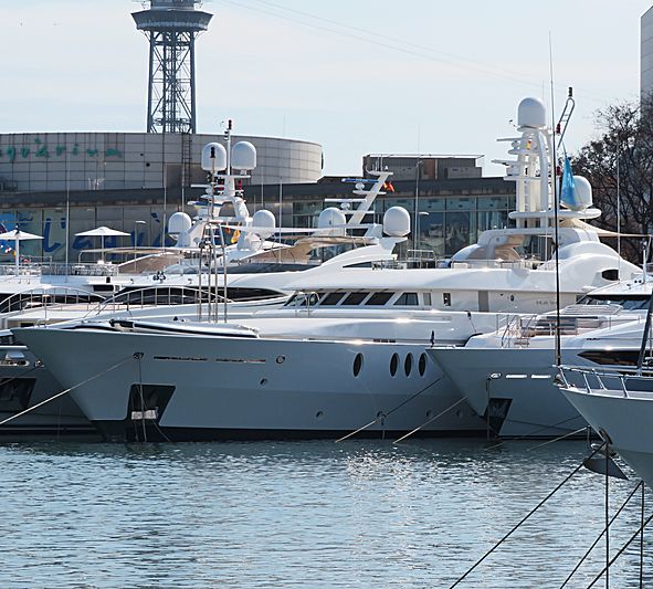 Deja Too yacht in Barcelona