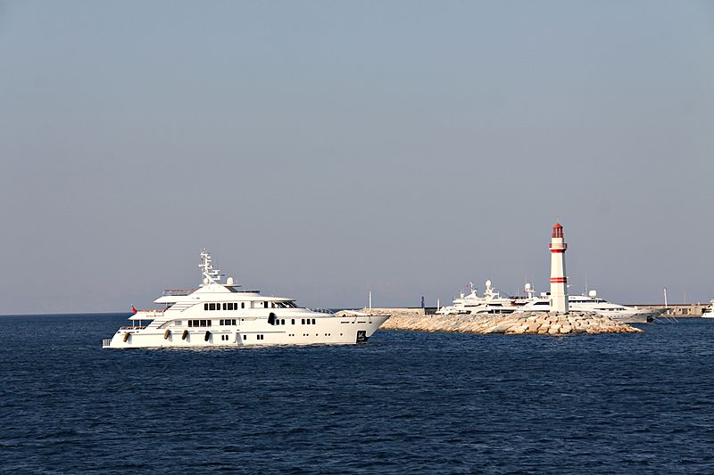 Mystic yacht off DIdim