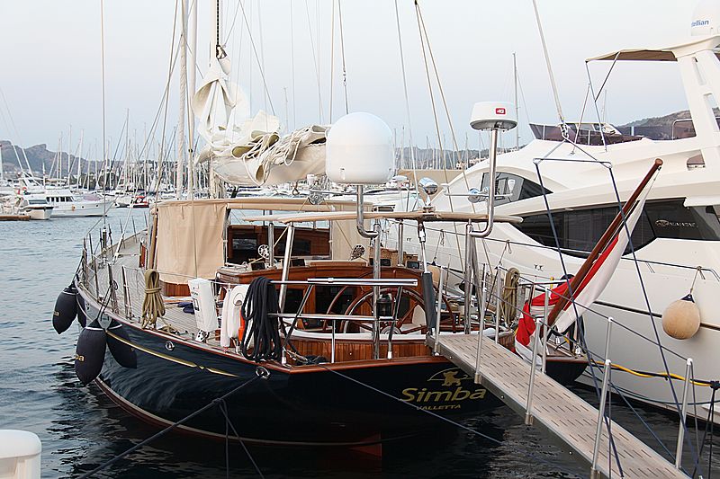 Simba yacht in Palmarina
