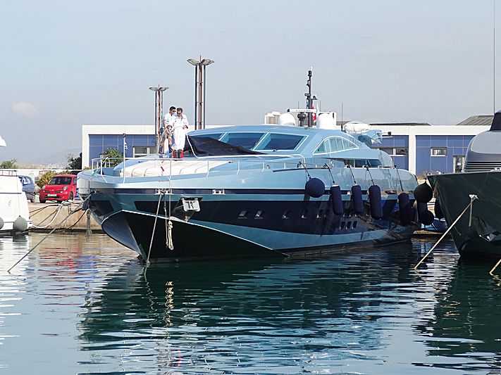 Blue Princess Star yacht in Athens