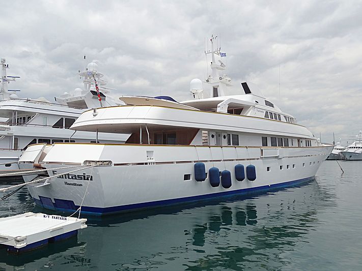 Fantasia yacht in Athens