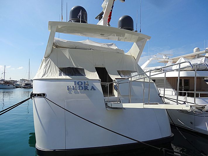 Ion Fedra yacht in Athens
