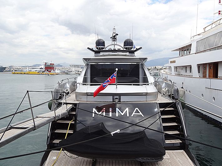 Mima yacht in Athens