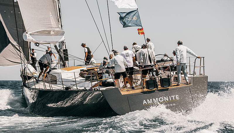 Ammonite yacht at the 2019 Loro Piana Superyacht Regatta Day 2