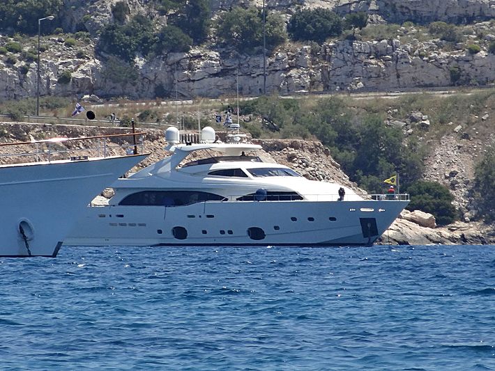 Odyssey London yacht in Vouliagmeni
