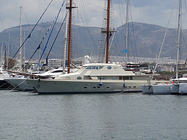 Xiphias yacht in Athens