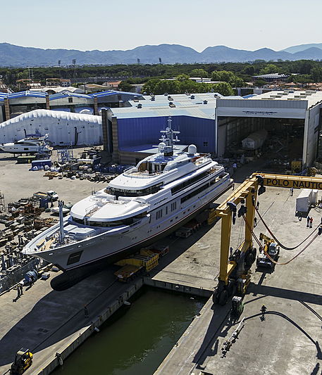 Atomic yacht launch
