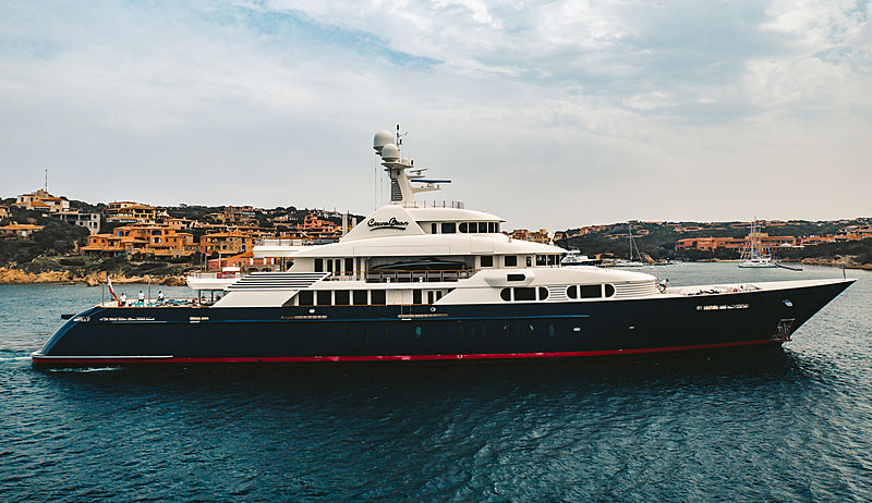 Cocoa Bean yacht cruising