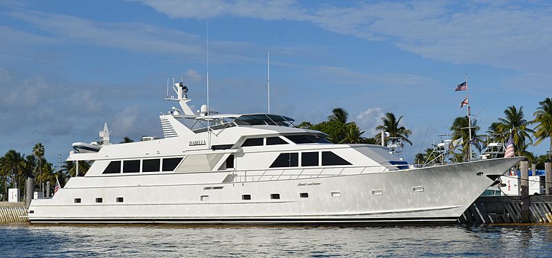 Isabella yacht in Marina