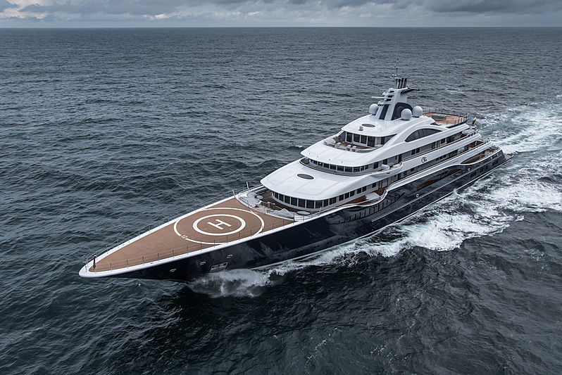112m Lürssen motor yacht TIS delivered SuperYacht Times
