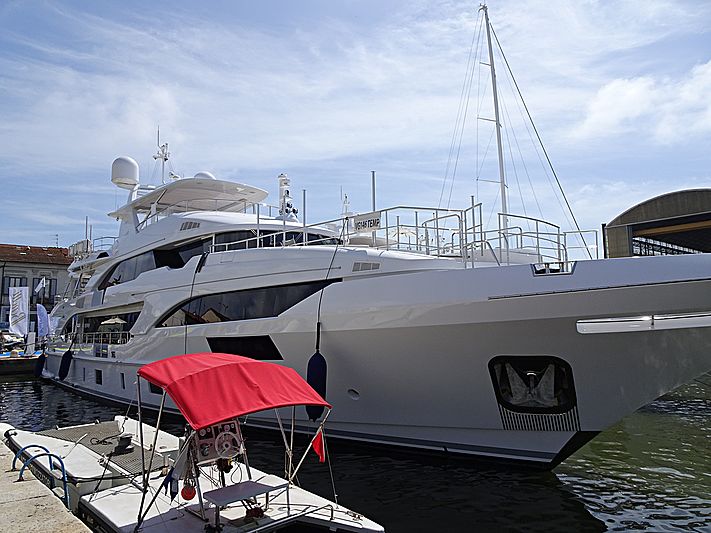 Benetti BS011 yacht at the Versilia Yachting Rendez-vous
