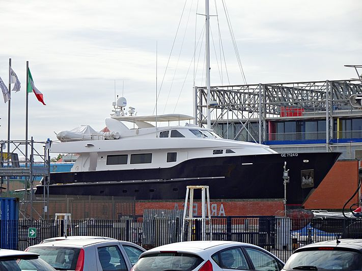 Wolf Two yacht in Viareggio