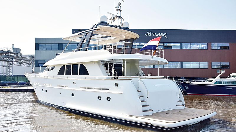 Adamas yacht at Mulder Shipyard
