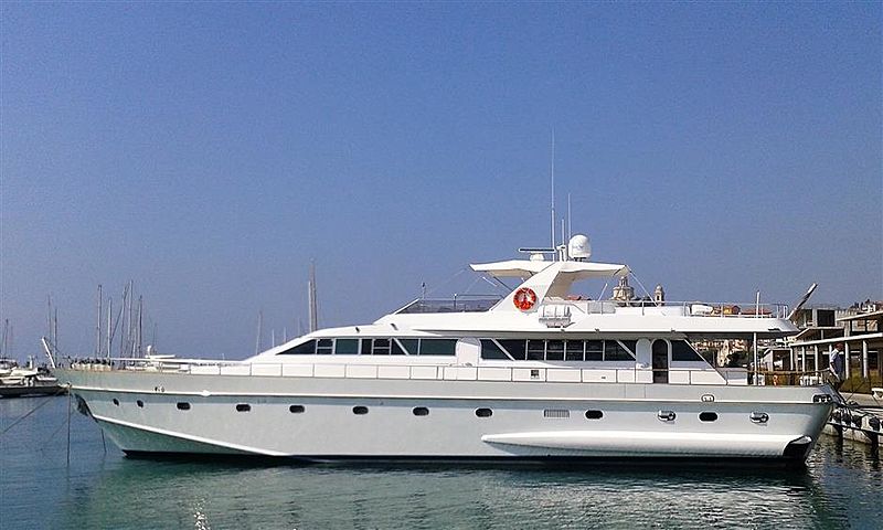 White Secret yacht