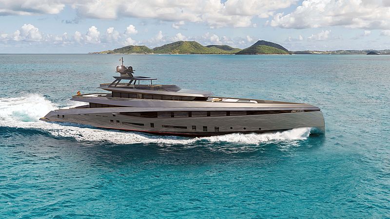 The 55m yacht Project Saona by Rodriguez Design and Atollvic