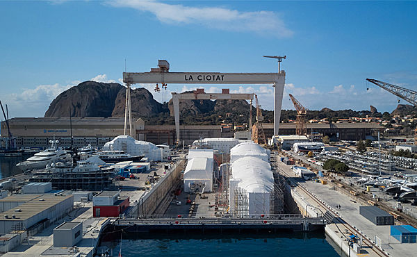 MB92 La Ciotat shipyard