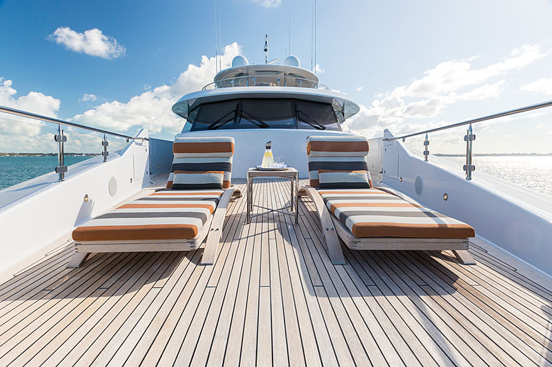 Next Chapter yacht deck