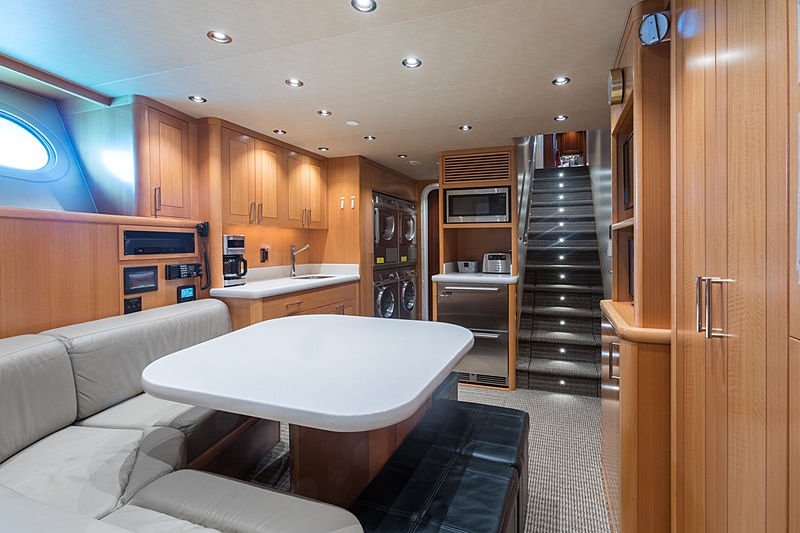 Next Chapter yacht kitchen