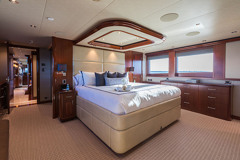 Next Chapter yacht stateroom