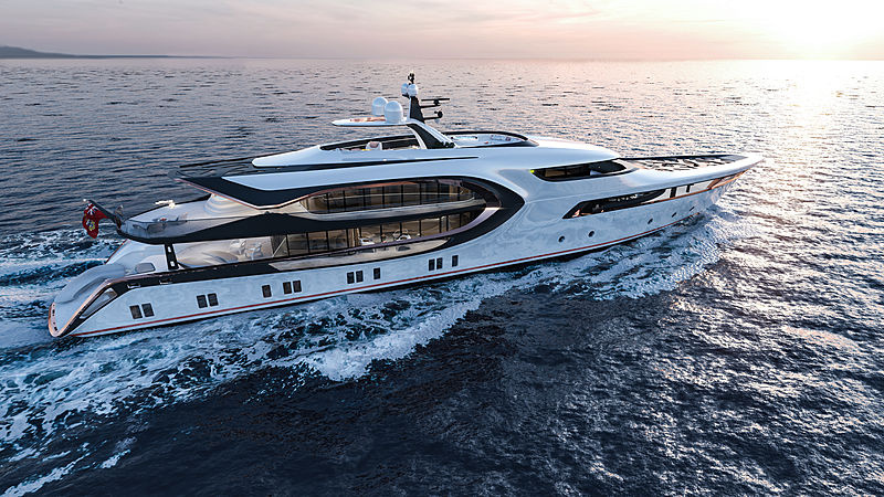 56m Nobskrug yacht concept by Vripack