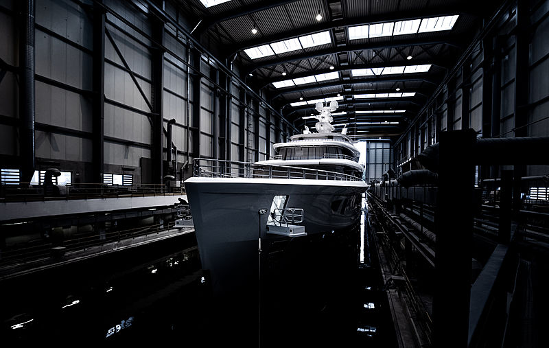 Artefact yacht launch at Nobiskrug