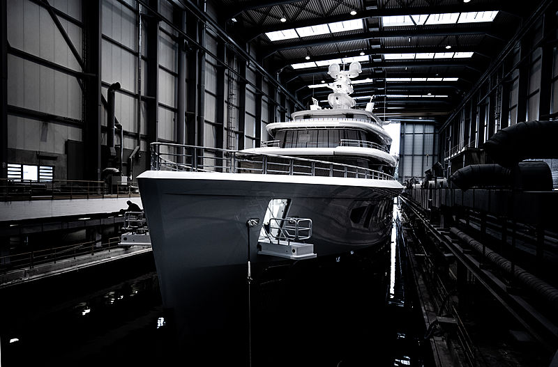 Artefact yacht launch at Nobiskrug