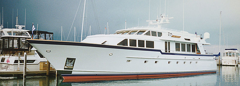 Burger Boat yacht Lady Aquila