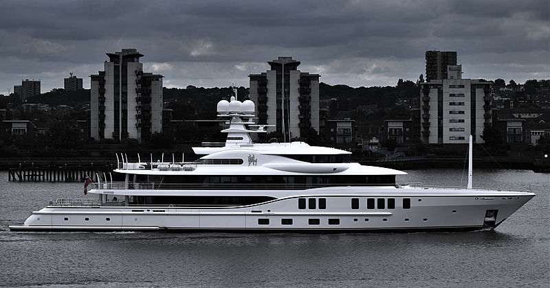 Sixth Sense yacht by Amels in London