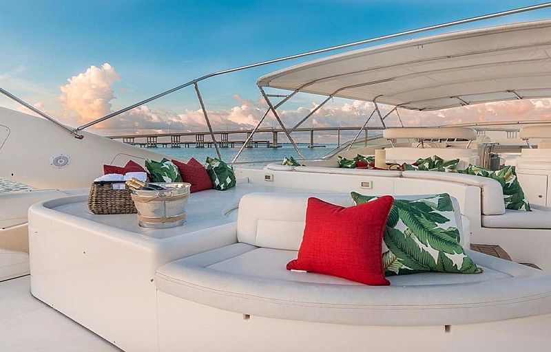 Paradise yacht deck