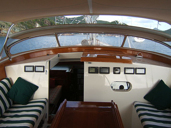 Carmella yacht deck