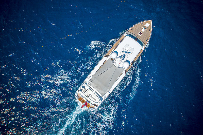 Coy Koi yacht cruising