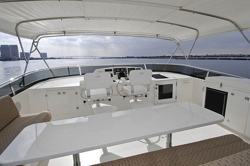 Lady O yacht bridge