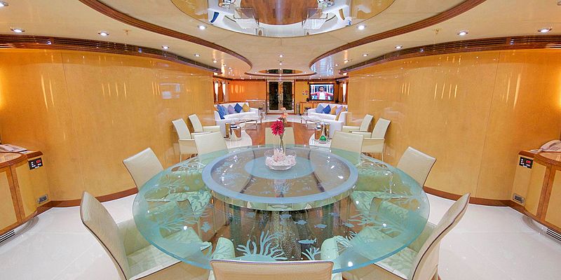 Moonlight yacht