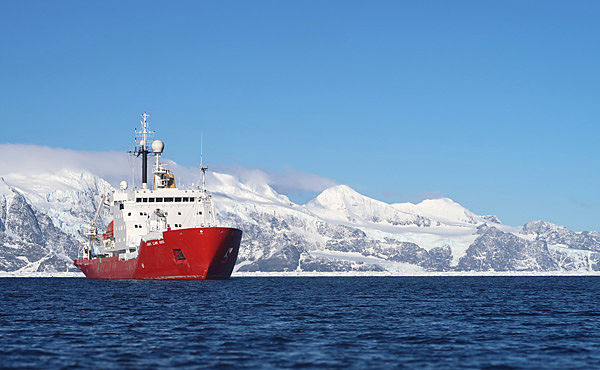 OmniAccess British Antarctic survey vessel