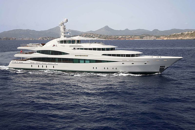 Lady Christine yacht cruising