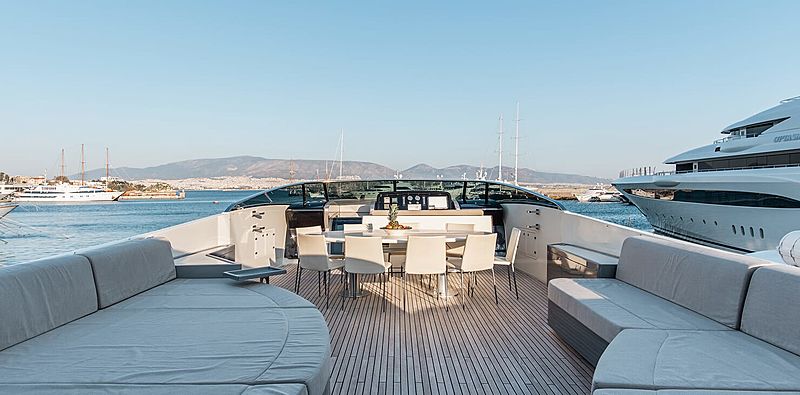 Babousha yacht sundeck