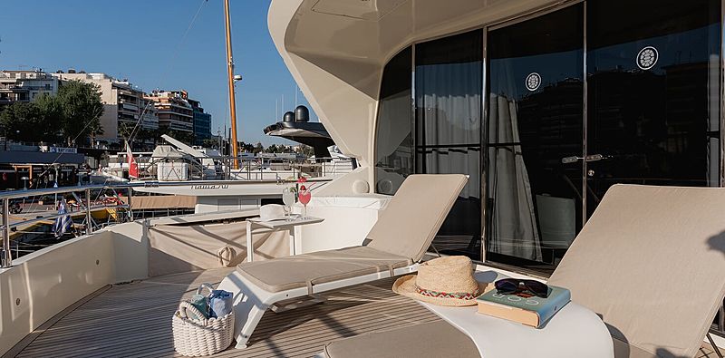 Babousha yacht sundeck