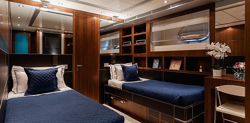 Babousha yacht stateroom