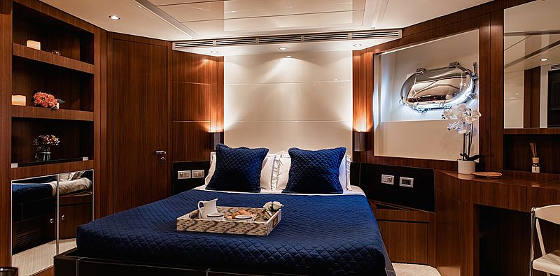 Babousha yacht stateroom